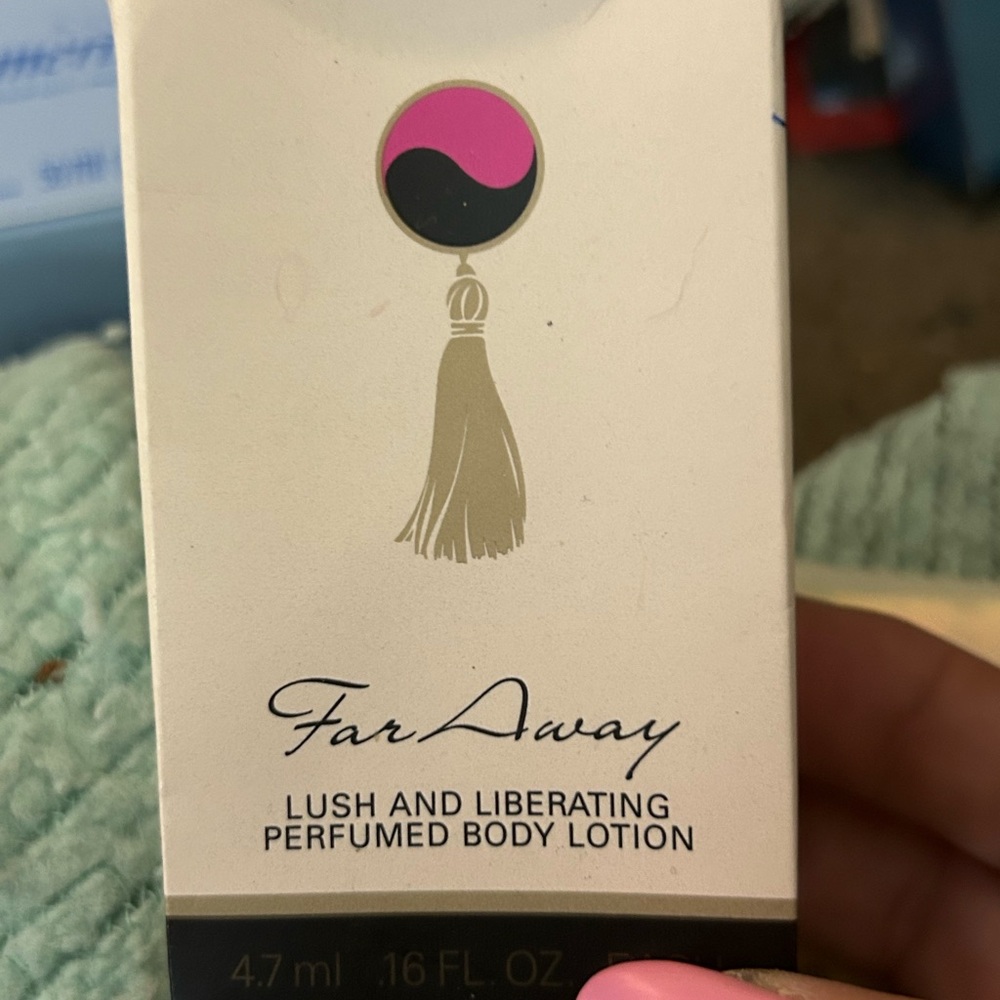 Avon Far Away Lush and Liberating Perfumed body lotion